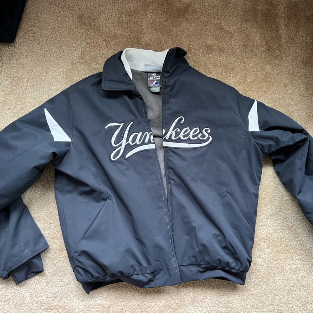 Vintage sequin Yankees MLB jacket